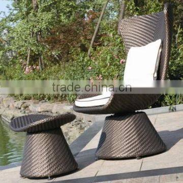 high back wicker rattan chair