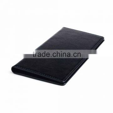 China Leather Factory Price Checkbook Holder Leather Checkbook Case photo-3