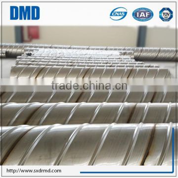 ASTM A312 / A778 /A358 304 /304L/316 tube stainless steel spiral pipe