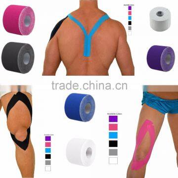 2016 Strong folder Elastic Cotton Therapeutic k-tape sports muscle tape Tape Sports Athletic Muscle Injury Strapping