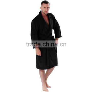 2016 new men coral fleece plus size bath robes sleeping wear