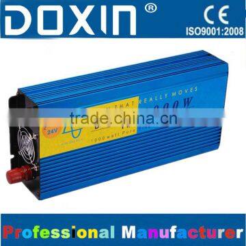 solar DC12V/24V to AC110V/220V 1000W Pure sine wave inverter solar car battery power inverter solar system power inverter