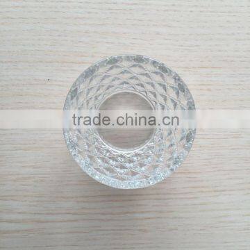 Anhui Glassware Factory Supply Clear Glass Candle Vase