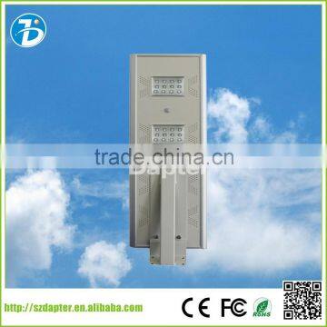 Charging time 6 hours 20w 12.8v led solar street lights aluminium alloy lighting
