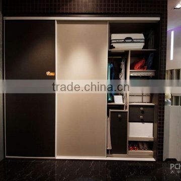 2015 wooden wardrobe cabinet closet sliding door