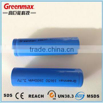 Manufacturer in China 18650 3.7v lithium battery pack