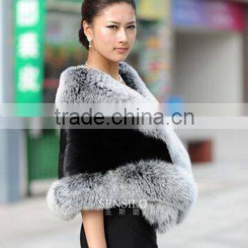 MK001 New Style Mink Fur Shawl photo-5