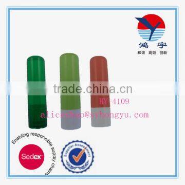 Empty Cosmetic Small Clear Round Lipbalm Container