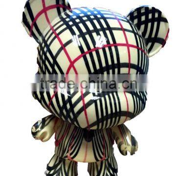Bear Shape Plastic DIY Toy,Animal Custom Vinyl Toy