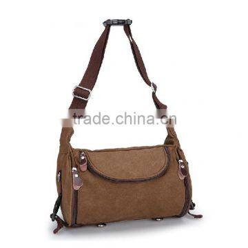 Male Canvas Waist Bag Outdoor Sport Single Shoulder Bag Casual Travel Bag photo-2