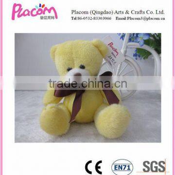 TOP Selling Lovely Cute Plush Bear Toys in Yellow