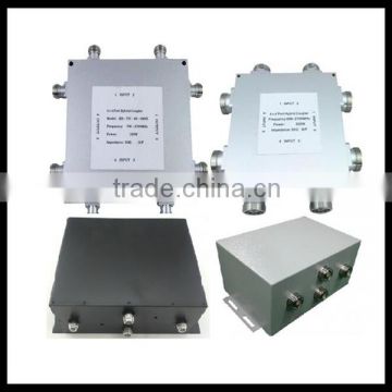 698-2700MHz N-Female RF Hybrid Combiner 4 in 4 out Hybrid Coupler