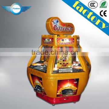 Coin Operated Machine Plush Prize Machine Push Key Hole Prize Game Machine