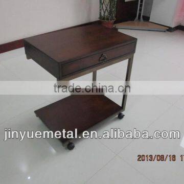 Iron P2 Wooden Table