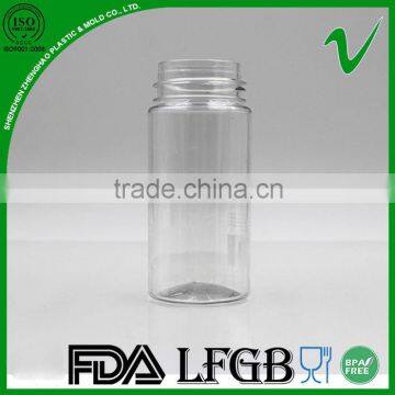 clear popular high quality powder packaging bottles for sale