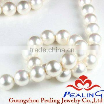 Imitation Round Pearl Beads Snow Shite Shell Pearl Beads