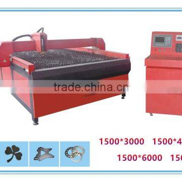 China popular efficient cnc desktop plasma cutting machine price 1500*8000 mm