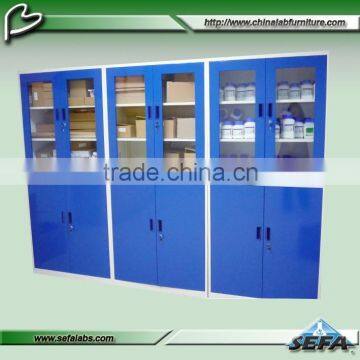 lab furniture price list tall safety anti-explosion storage cabinetcabinets with self closed doors