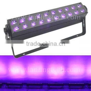 LXQ2060 20pcs*3W UV 420mm LED Bar Light Aluminum Wall Washer & balck light