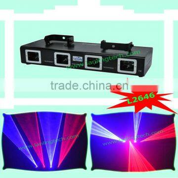 laser lights promotion 4 head RB dj club laser light