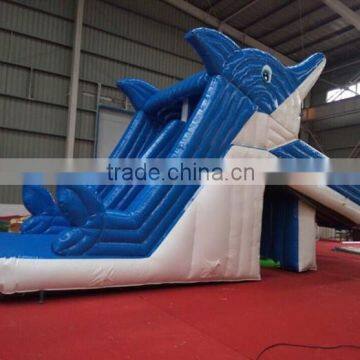 Hola dolphin inflatable slide/inflatable slide for pool/water slide inflatable