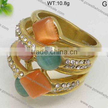 Guangzhou Factory Wholesale stainless steel indian skull ring