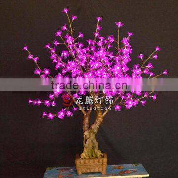 Led flower led tree uplighting, Artificial bonsai with lighting