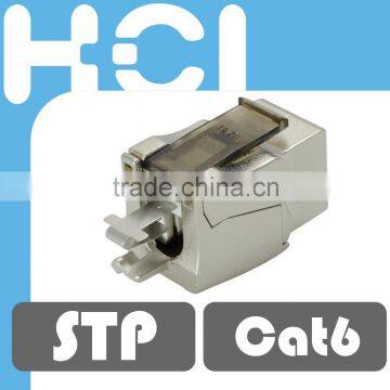 Network RJ45 8P8C STP Cat6 Modular Keystone Jacks photo-5