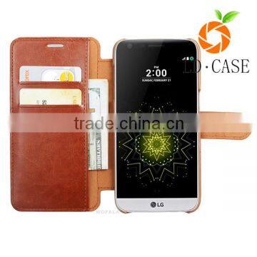 Flip Leather Wallet Case For LG G5 Phone Case Cover photo-5