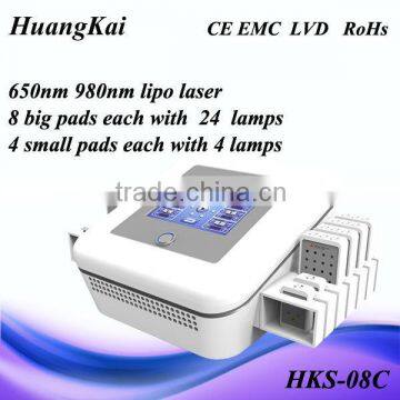 2017 hot sale diode lipo laser for weight loss machine