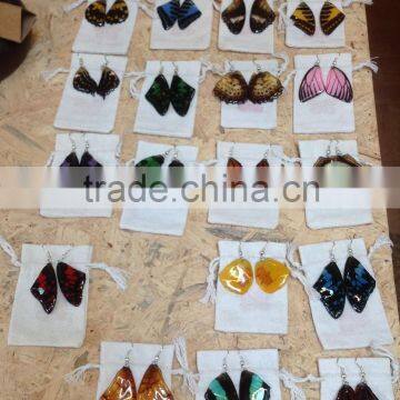 Butterfly Earings Ear Rings Ear Cluff Handmade Handcrafts From Thailand