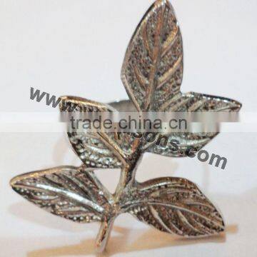 Nickel plated napkin ring India