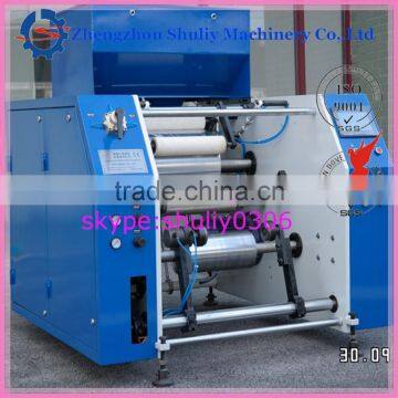 Cling flim rewinding machine/ food wrapper rewinding machine/plastic wrapper winding machine