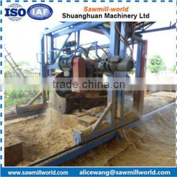 Woodworking Circular Saw-blade Double Blades Angle Sawmill Machine photo-5