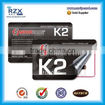 ISO14443A Printable Plastic RFID Smart Card