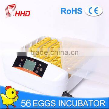 HHD Brand Best quality Solar Chicken Egg Incubator for Sale with LED Egg Tester YZ-56S