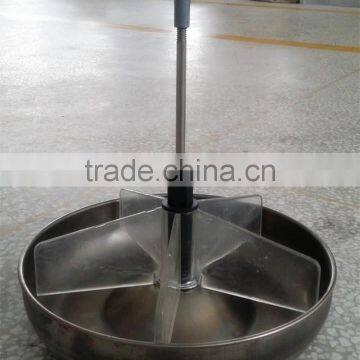 Stainless steel creep feeder