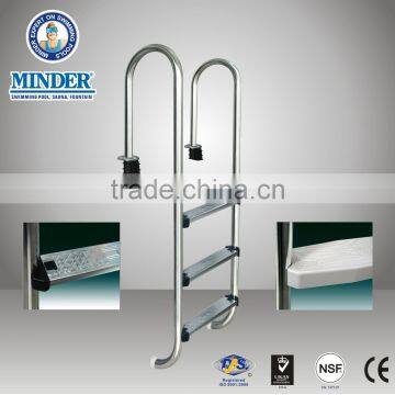 MU series pool step ladder and stainless steel swimming pool ladders