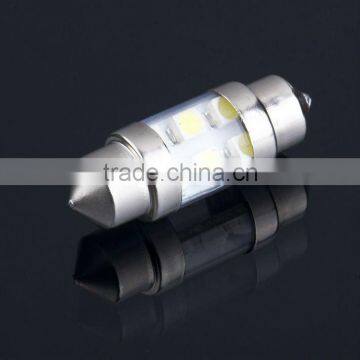 31mm 6 SMD 1210/3528 Car Auto LED Festoon Dome Light Bulb White 6LED