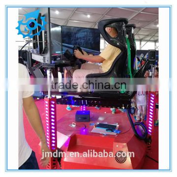 Three screen 9D VR Car Racing Games Simulator with best quality