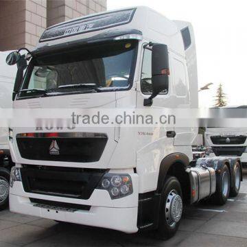 SINOTRUK HOWO T7H 6X4 430HP Euro3 RHD MAN Diesel Tractor Head Truck photo-3