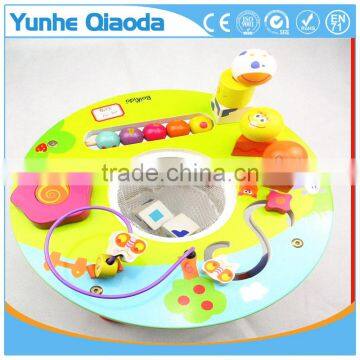 Wooden Activity Percussion Instruments Table Educational Wooden Toy