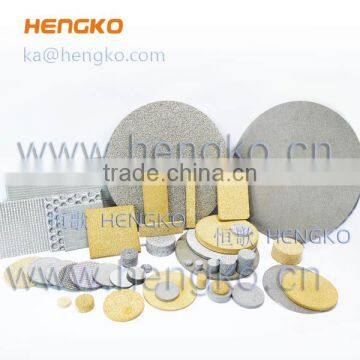 Micron Porous SUS304 316L SS Stainless Steel Sintered Disc Filters photo-4