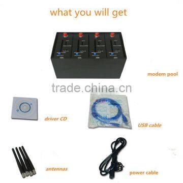 Antecheng 4 Port/channel Gsm Modem Bulk Sms Modem Q24 Plus Usb Gsm Modem Pool
