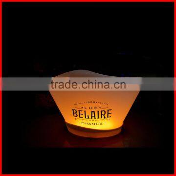 Rechargeable LED Large Ice Buckets Multiple Bottle Cognac Led Ice Bucket photo-3