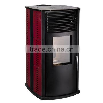 Small Electric Stove ZLK1003 Cast Iron Wood Burning Fireplace Pellet Stove Motor