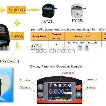 KBT101F/KDG6-2(6 Rollers) Chemical Dispensing Peristaltic Pump photo-2