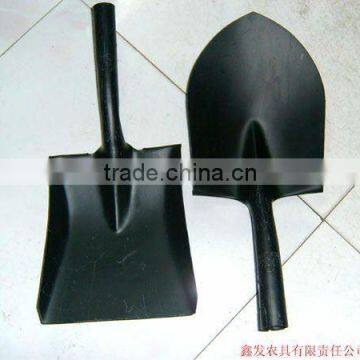 steel pointed shovel