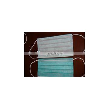 disposable nonwoven face mask/respirator