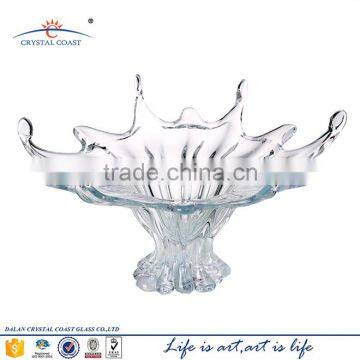 decortive large crystal fruit candy bowl